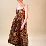 Leopard print dress