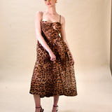 Leopard print dress
