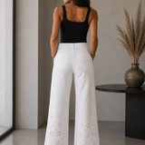 Broek Daisy Blanc Zomerse