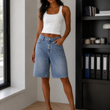 Sofia Denim Bermuda Short Jeans