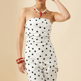 Polka Elegance Top