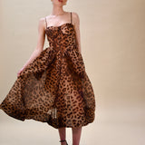 Leopard print dress
