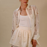 Bloemen patroon setje