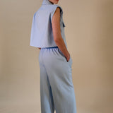 Licht blauwe zomer set