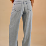 Full Length, wide, Pantalon light Jeans
