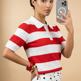 Riviera Stripe Polo