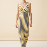 Gestreepte Maxi Jurk