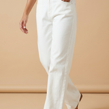 Off-white Wide Leg Jeans