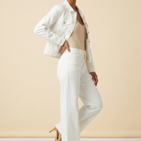 Off-white Wide Leg Jeans