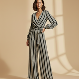 Streep patroon setje