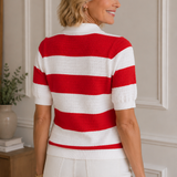 Riviera Stripe Polo