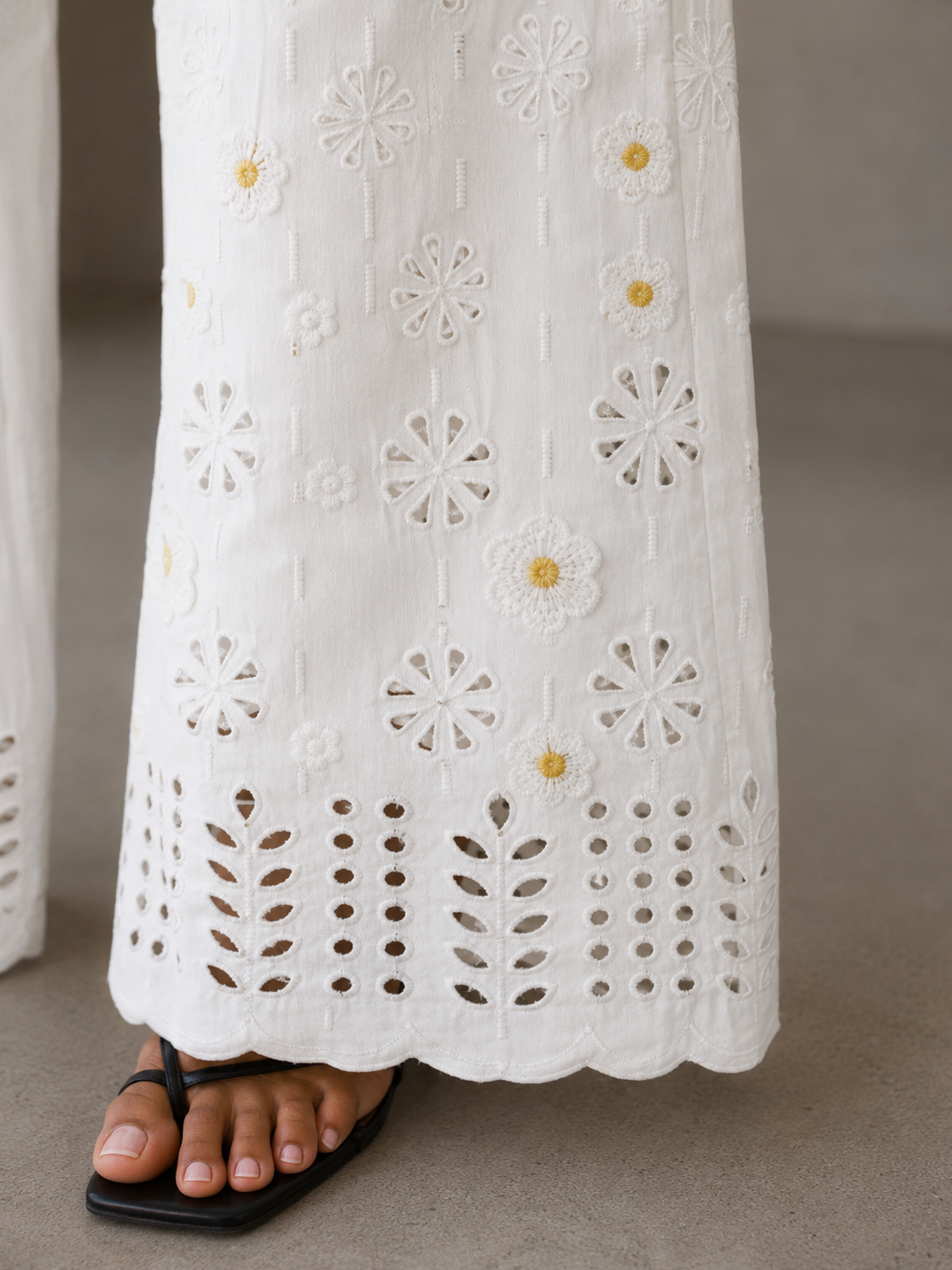 Broek Daisy Blanc Zomerse