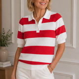 Riviera Stripe Polo